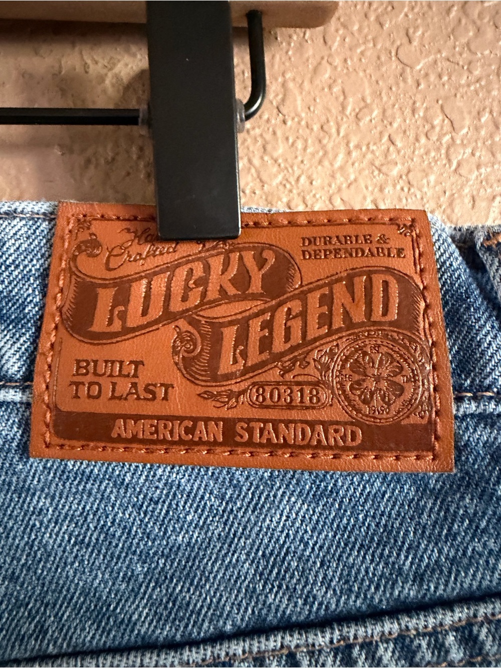 Lucky Brand Blue Embroidered Patchwork Boyfriend Jeans Size 14/32R - Picture 10 of 11